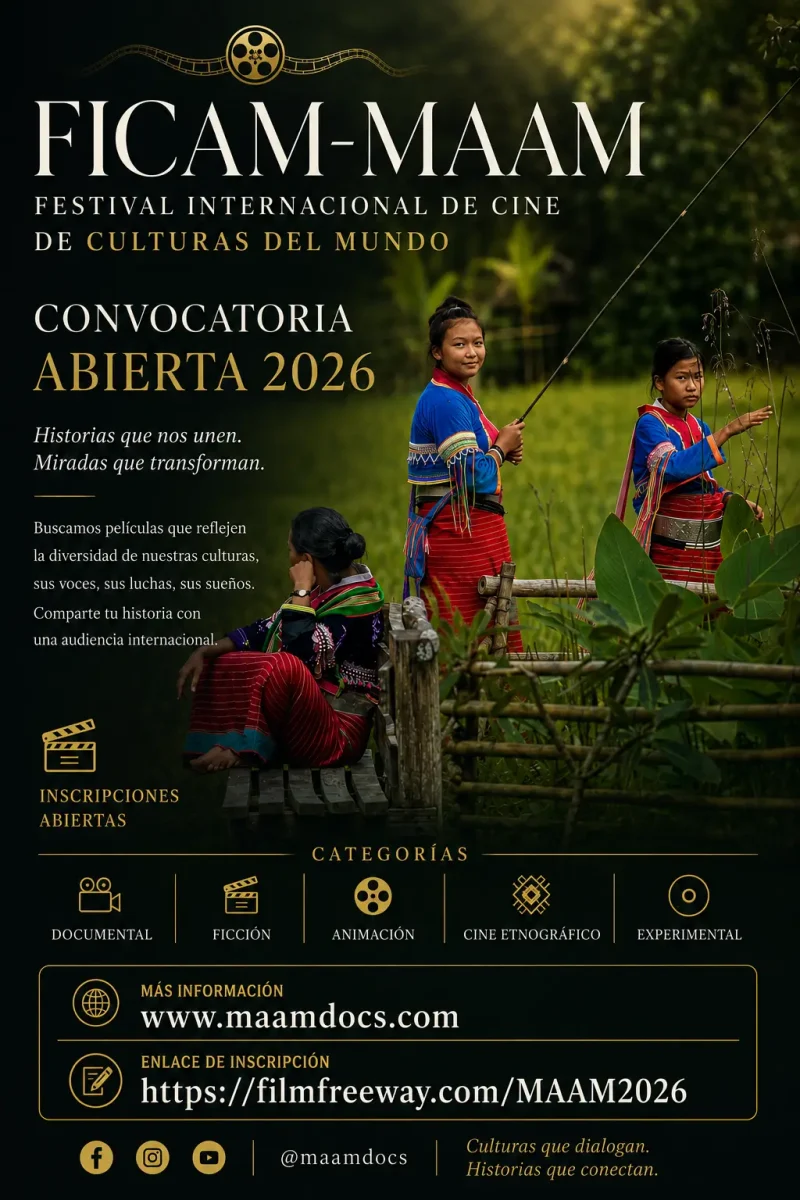 cartel llamamiento maam 2026